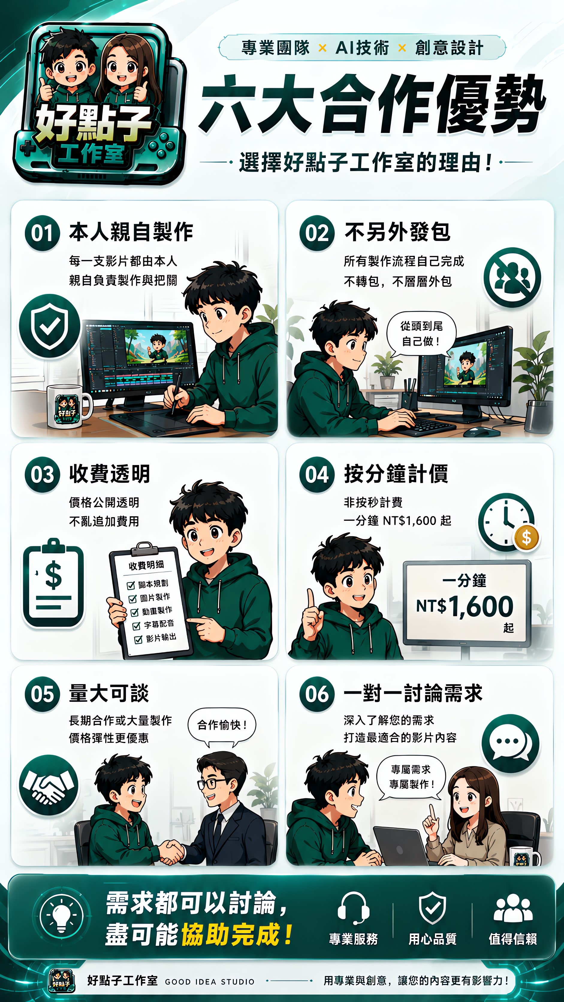 好點子工作室短視頻服務 04